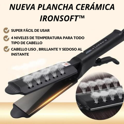 Plancha Cerámica de Pelo - Iron Soft®