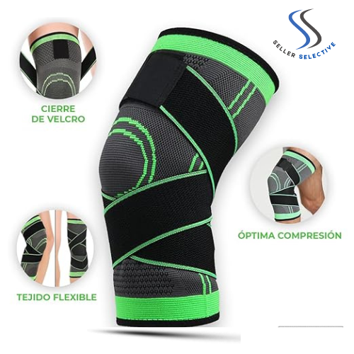 Rodillera Deportiva Ajustable 1pcs (Talla Única)