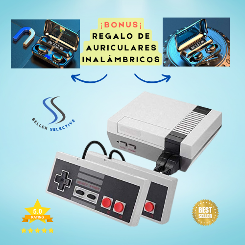 CONSOLA NINTENDO CON 660 JUEGOS HDMI