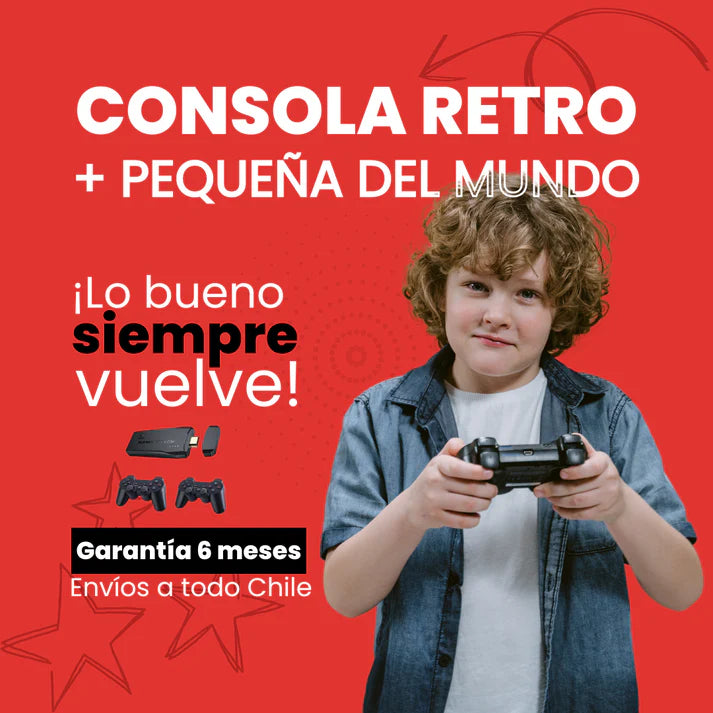 Consola GAME STICK RETRO HDMI 4K 64GB M8